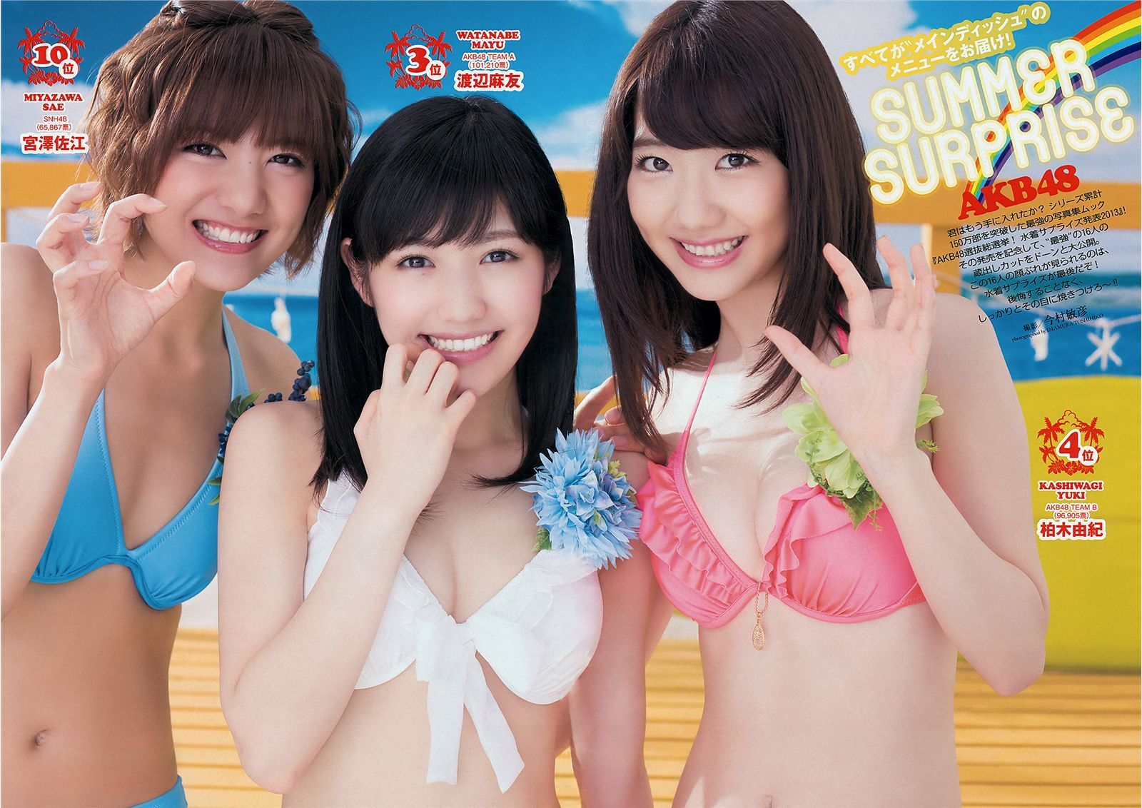 [Weekly Playboy]  高见奈央 山地まり 坛蜜 麻生希 安达右実 翁长夕贵